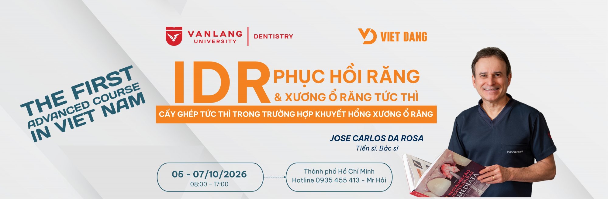 IDR – PHỤC HỒI RĂNG VÀ XƯƠNG Ổ RĂNG TỨC THÌ